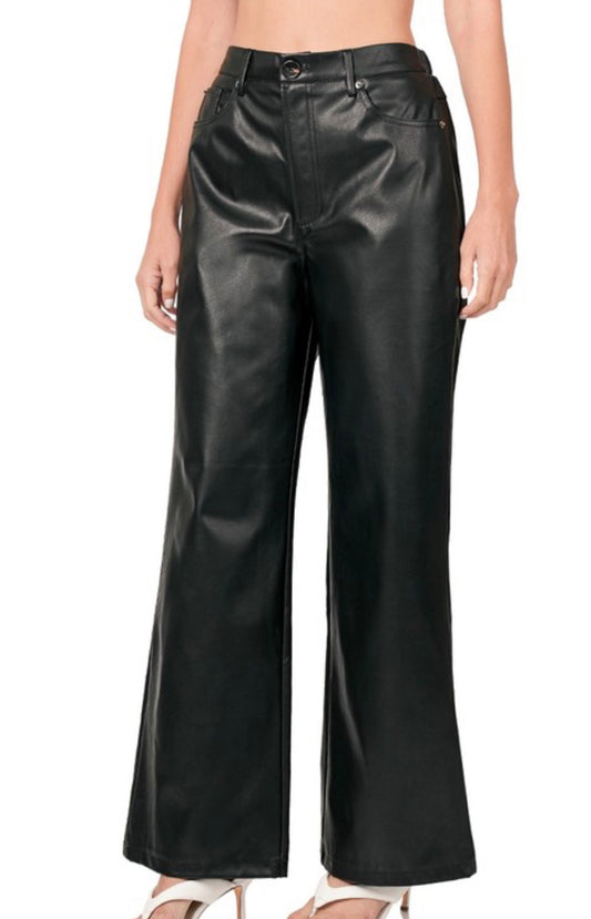 LEATHER TROUSER