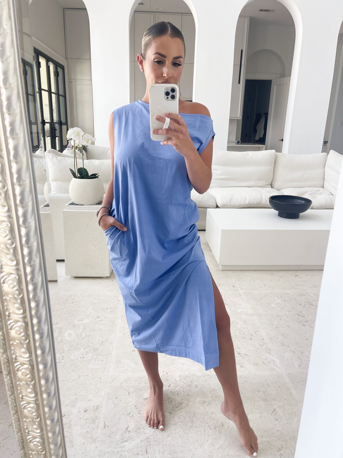 MELANI MIDI PERIWINKLE