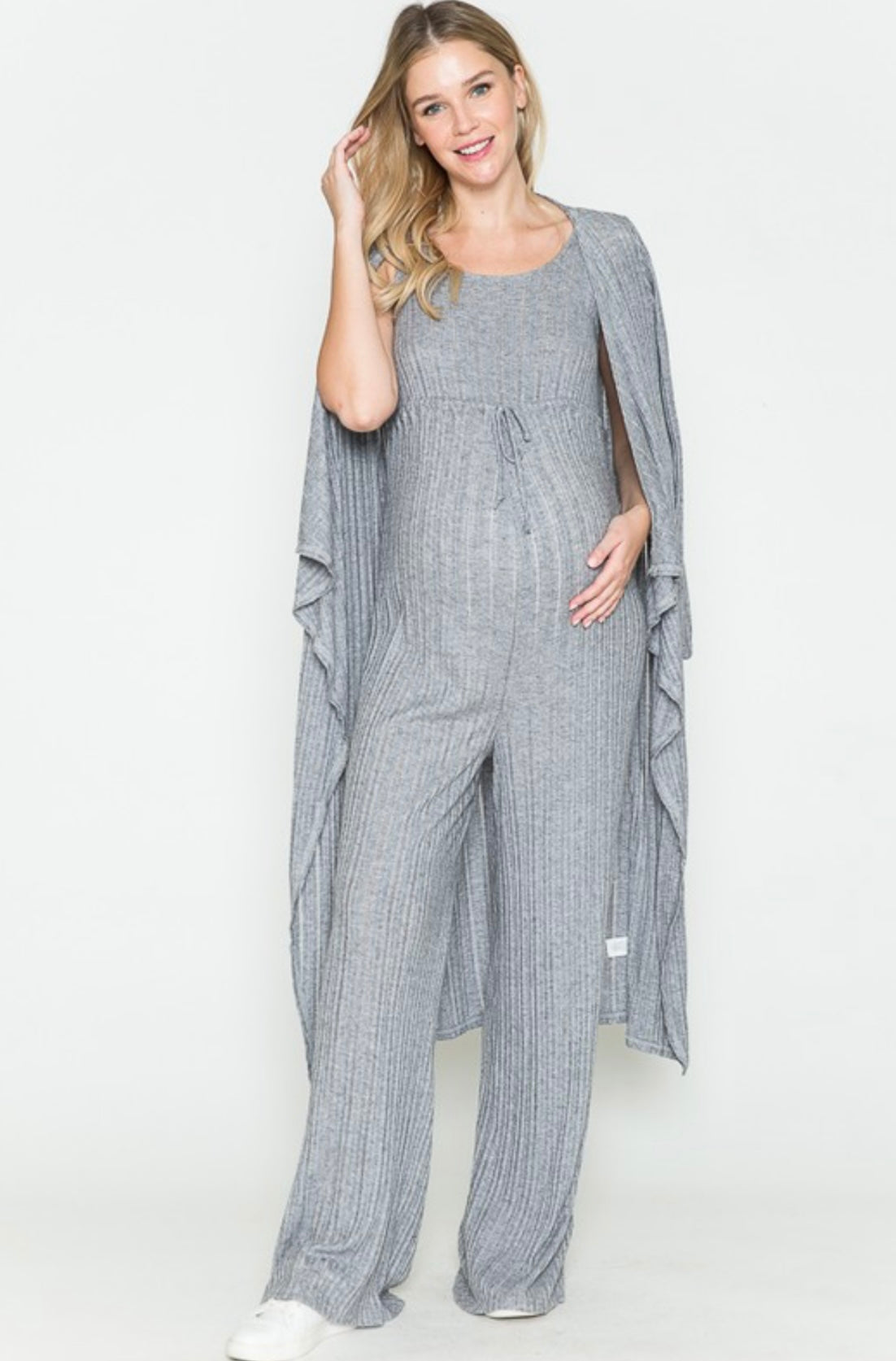 Allie jumpsuit set gray