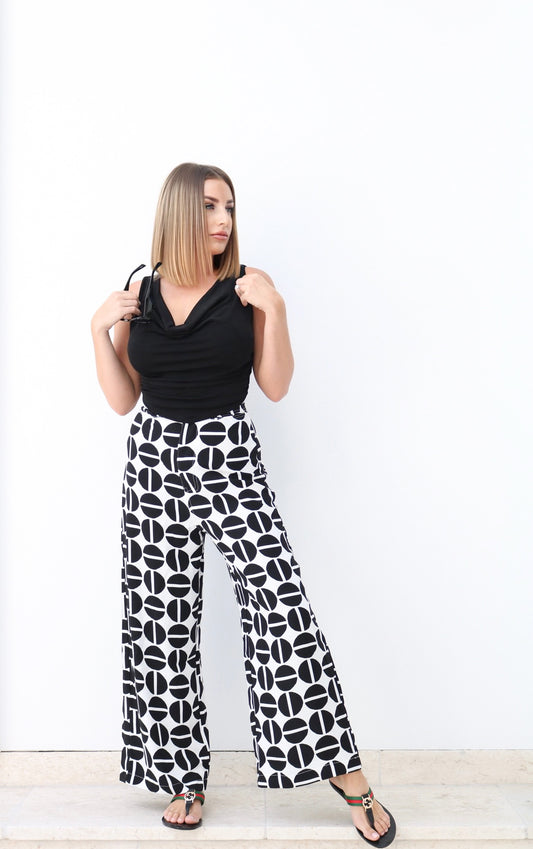 GEOMETRIC PANTS