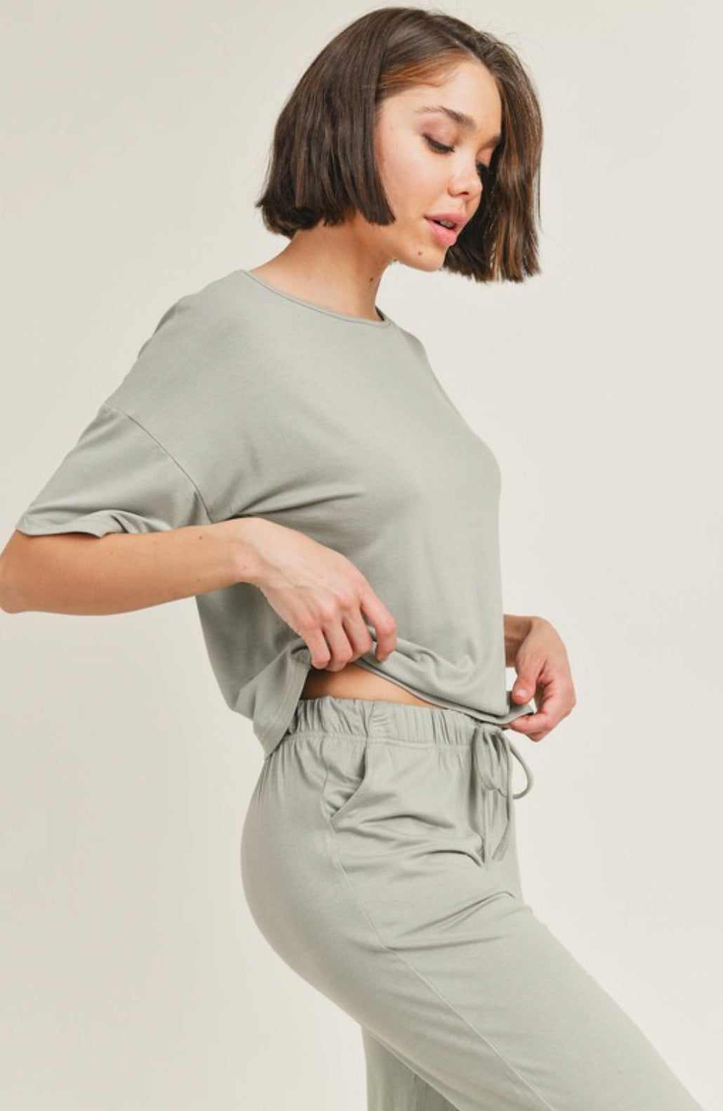 Let’s lounge Sage set