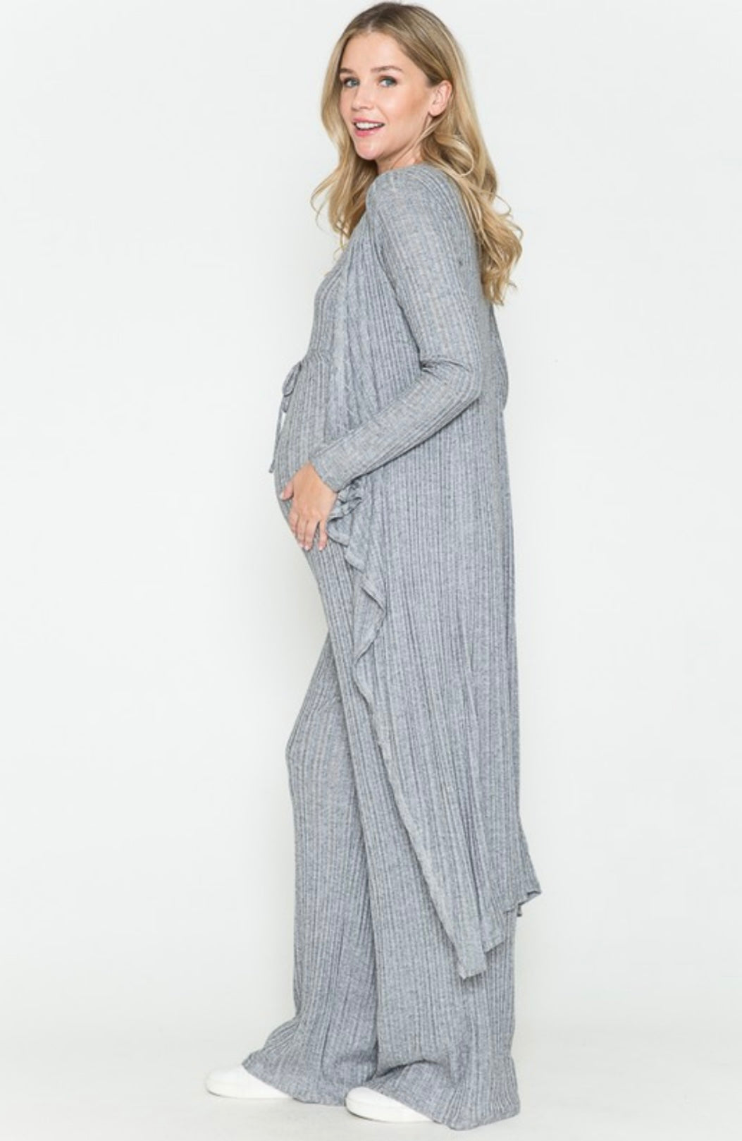 Allie jumpsuit set gray